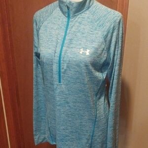 Under Armour Teal Heathered Pullover